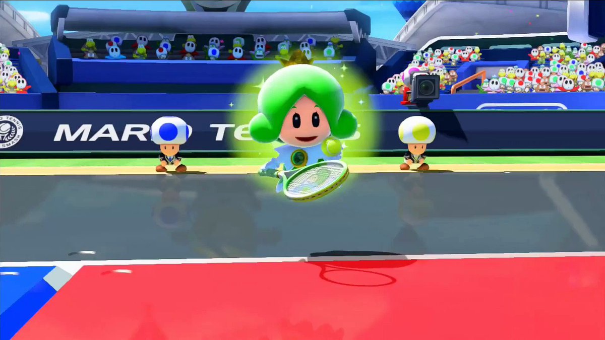 josiah_awkward's tweet photo. Sprixie Princess is too cute of a design to only be playable in that garbage game, Mario Tennis Ultra Smash. Put her in more spinoffs… 💔

She could even have her sisters as costumes in Fever, come on Nintendo. https://t.co/wIaSxxFZUB