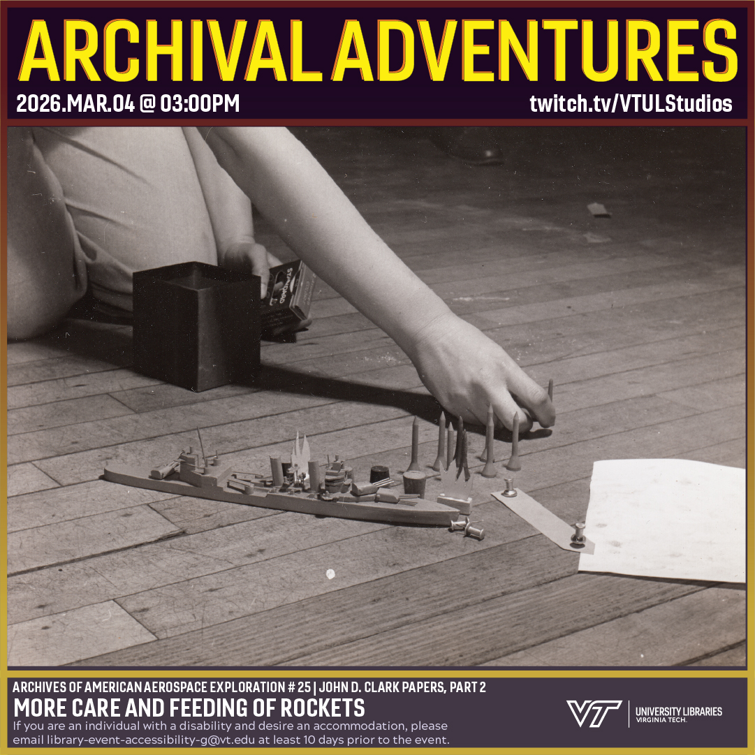 VT Special Collections and University Archives tweet media