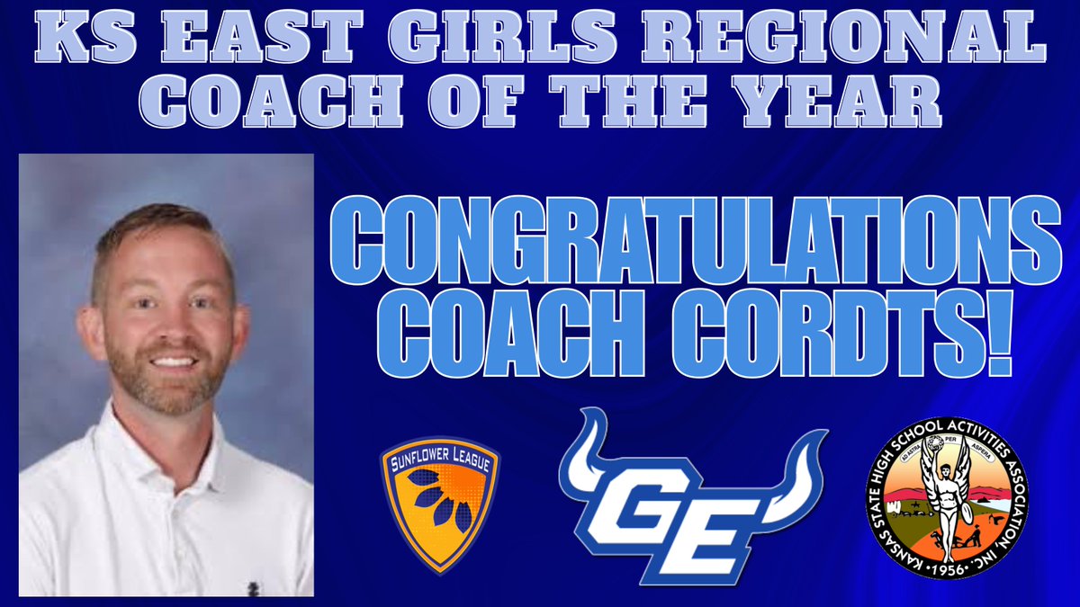 GEHSAthletics's tweet photo. Really proud of Coach Cordts and his staff. Coach has been recognized this year as the League Coach of the Year and the Regional Coach of the Year for our girls' wrestling program. Congratulations Coach!! @GEwrestling @GEHSBlazers @GardnerEdgerton https://t.co/R0Ac3fQCcN