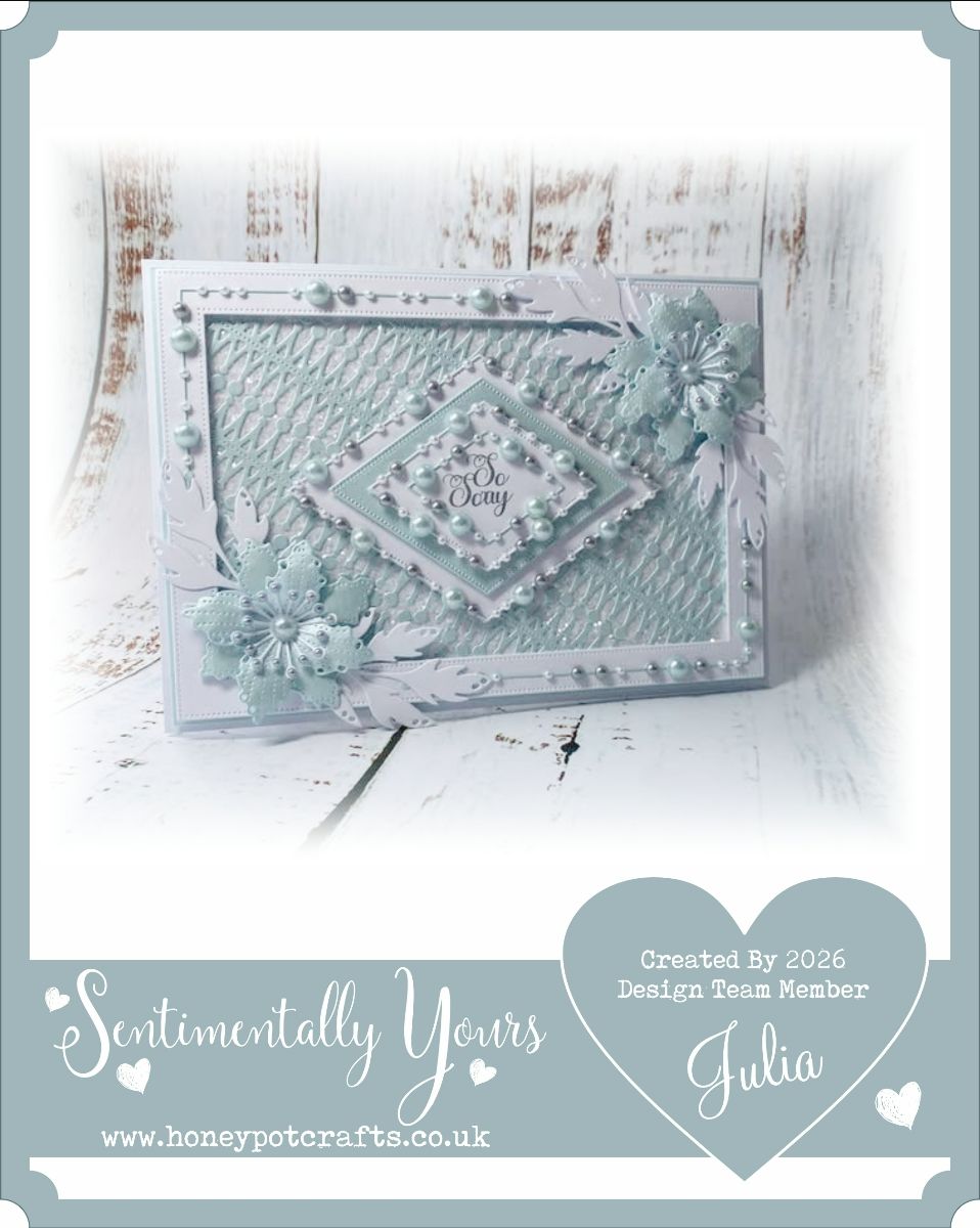 Brand New Product Releases -
The latest product release Beautifully Beaded and Double Pierced Series 2 is available to pre-order at 9pm tonight. This stunning collection includes A6 Dies, A4 Layering Dies and A5 Borders.
  mailchi.mp/honeypotcrafts…