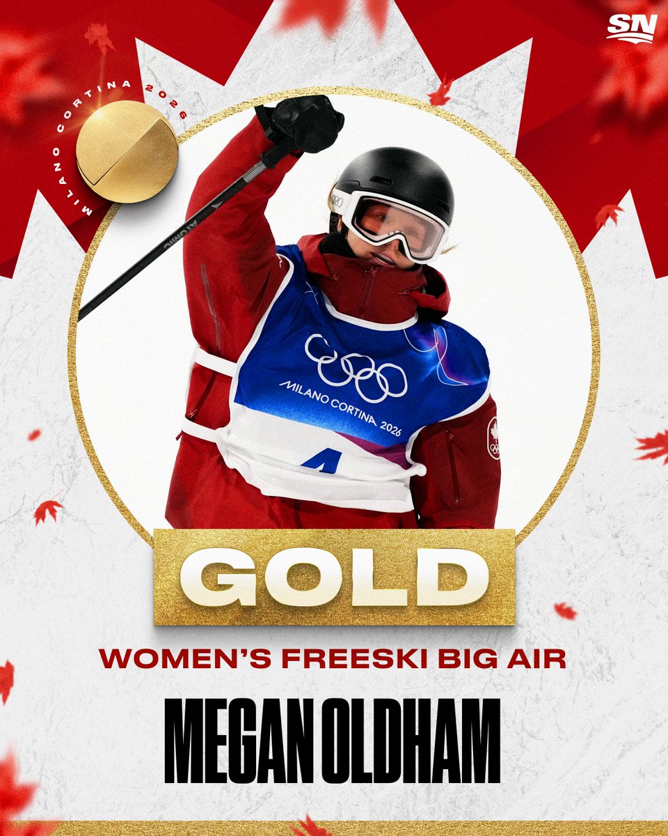 ANOTHER GOLD FOR CANADA 🥇🇨🇦

Megan Oldham takes home gold for her second medal at #MilanoCortina2026 👏