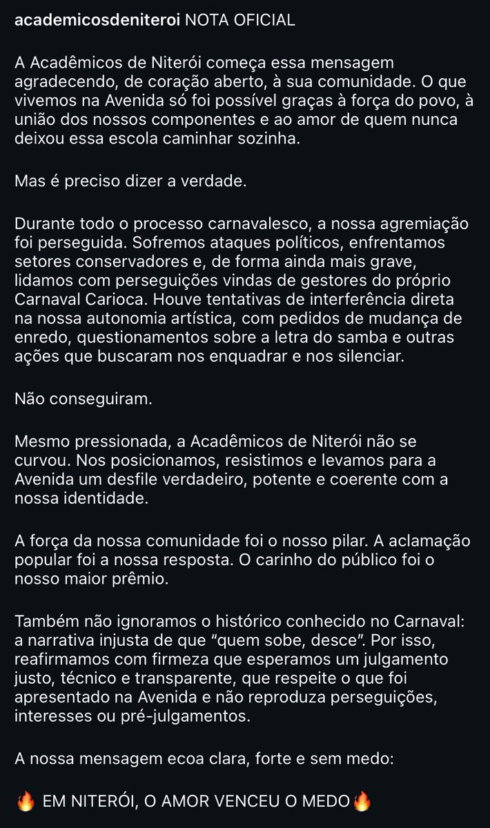 Cássio Oliveira tweet media