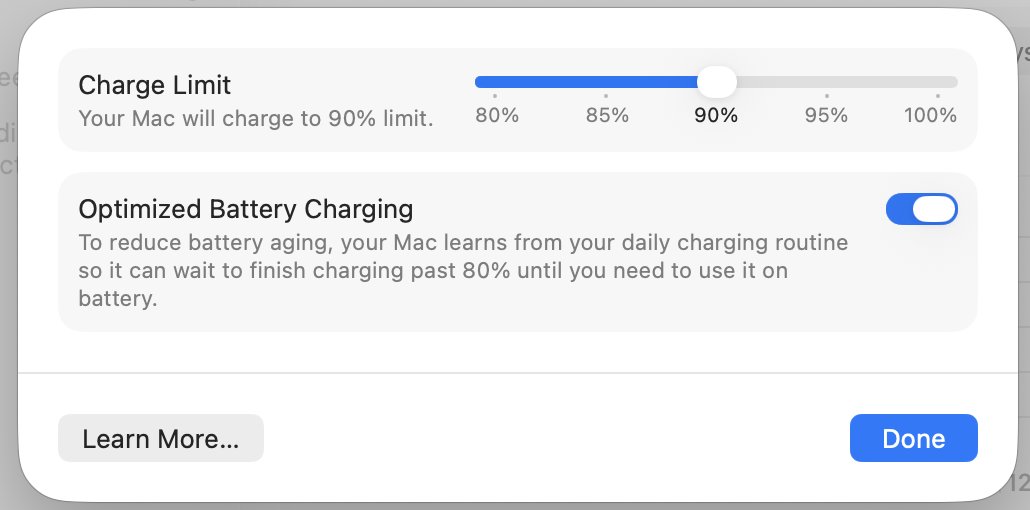 ClassicII_MrMac's tweet photo. OH MY GAWD ! ! ! ! ! !😳🤯

Charge limit option added in Tahoe 26.4 Beta!!!!! https://t.co/SxNgMV3YsP