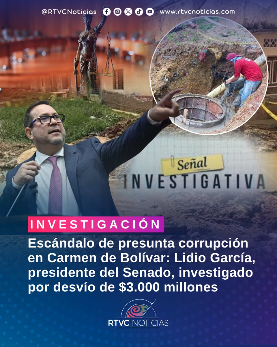 Informe revelador <a href="/revistaRAYA/">Revista RAYA</a> no lo verás en <a href="/ElUniversalCtg/">El Universal</a> , ni en ningún otro medio de la gran prensa. Fandanguito García, su primo Dumek Turbay-alcalde de Cartagena- y el Turco Hilsaca se robaron el alcantarillado de El Carmen de Bolívar, pueblo natal de los Pri!, tú sabes!