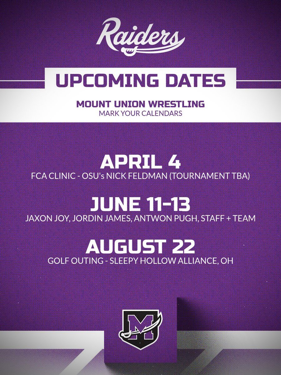 Great opportunities ahead! Mark your calendars and follow for announcements ⚔️
