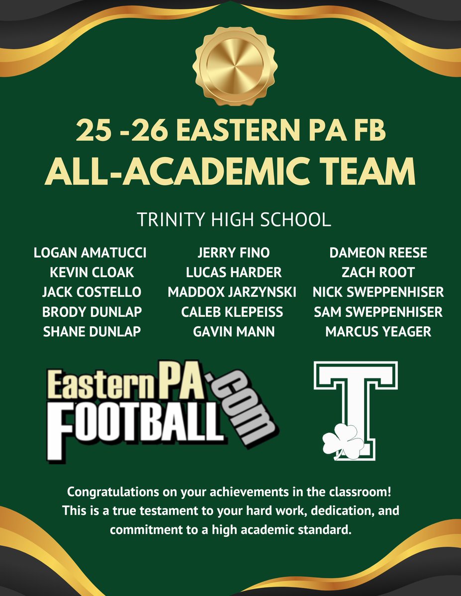 Trinity High School Football tweet media