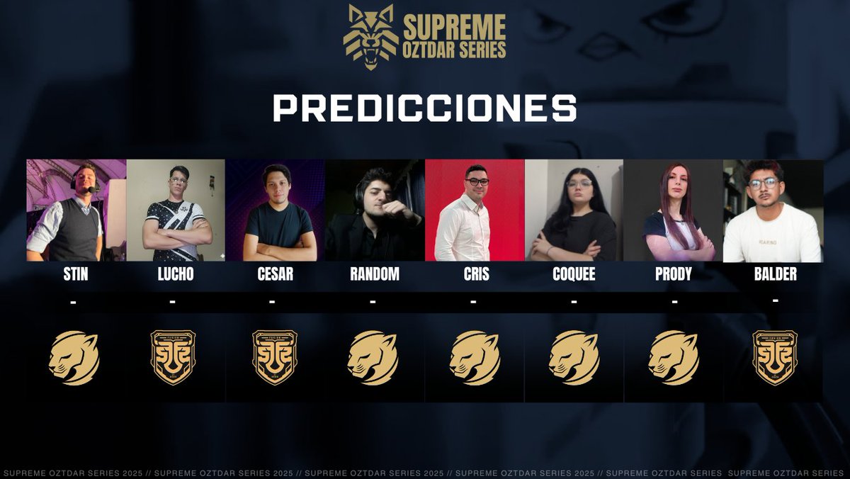 📊 LAS PREDICCIONES DEL STAFF

La balanza se inclina hacia <a href="/TezcatGaming/">Tezcat Gaming</a> , pero <a href="/fusionfsgg/">FUSION</a>  tiene todo para cerrar bocas en el servidor. 

👇 ¡Déjanos tu pronóstico en los comentarios! 
#SupremeOztdarSeries #OZTDAREsports #LATAMNorte #Playoffs #ValorantLATAM