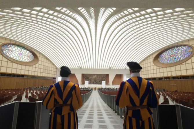 RayPorrello's tweet photo. @sola_chad The cult of Catholicism, with that dork who sits on a throne in a snake head cathedral? Break yourself free from Catholicism. Jesus is real. Find Him, get away from the pope… https://t.co/rkKHgy9nVn