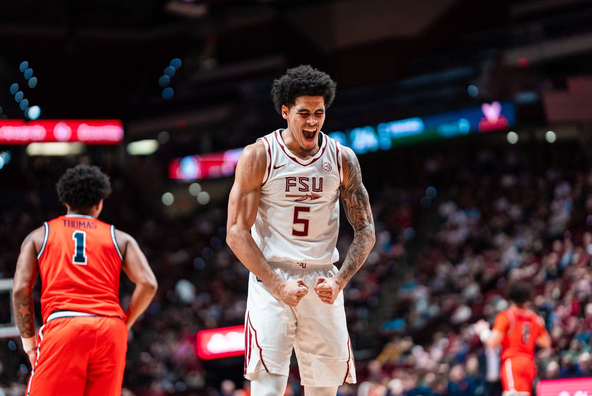 CBBKings's tweet image. One team I would not want to play right now is Florida State.

The Noles have a rough record of 12-13, but have won 5 of their last 7 games. They beat Miami, Virginia Tech, Cal, and Stanford.

FSU lost by:
• 2 to #12 Florida
• 3 to #14 Virginia
• 3 to SMU
• 4 to #3 Duke