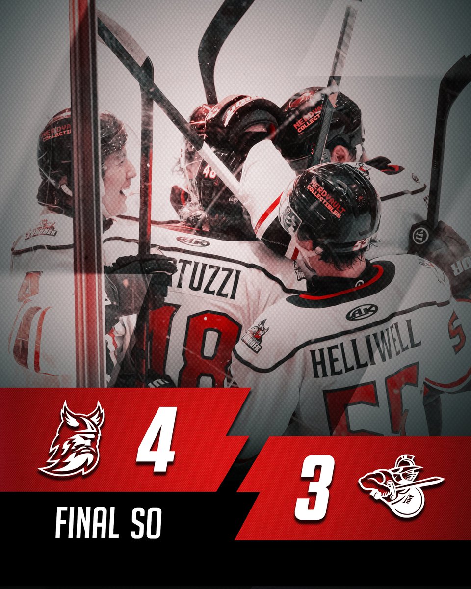 ECHLThunder's tweet photo. WE'RE GOING STREAKING! 6️⃣ STRAIGHT WINS 🔥 https://t.co/hfE7Ffs6FT