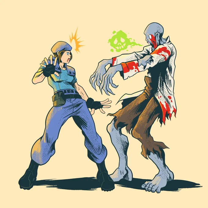 Fan art | Resident Evil Artist: McduckIllustration