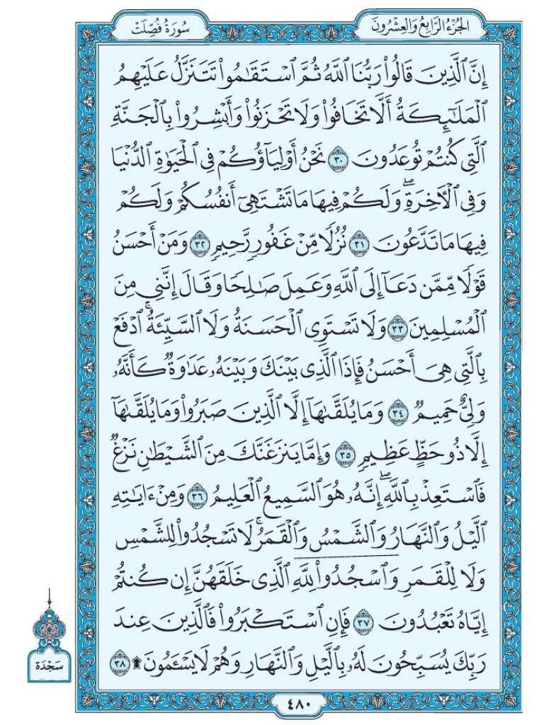 القرآن الكريم [ ص : 480 ]