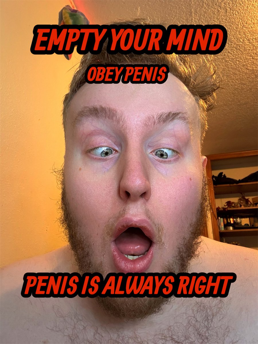 GOONERPIGyy's tweet photo. #penis #gooner #obey #goon #nsfwtwt #goonboys #gooncap #getstupid #piggy https://t.co/ZJsqI1ongI