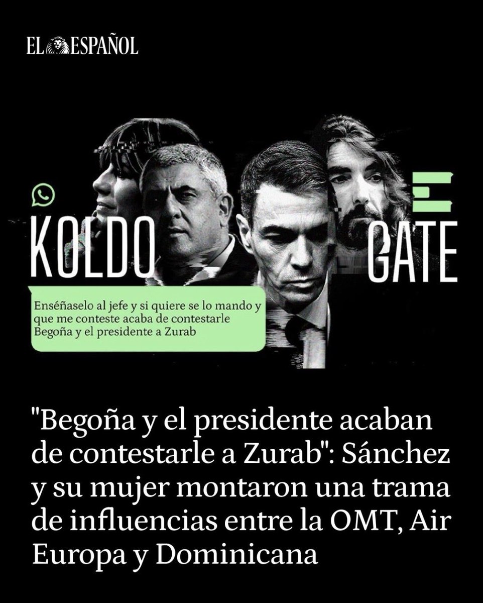 Hi <a href="/elonmusk/">Elon Musk</a>. Pedro (Dirty) Sánchez and his wife set up a network of influence between the UN World Tourism Organization, Air Europa (Spanish airline company) and the Dominican Republic.