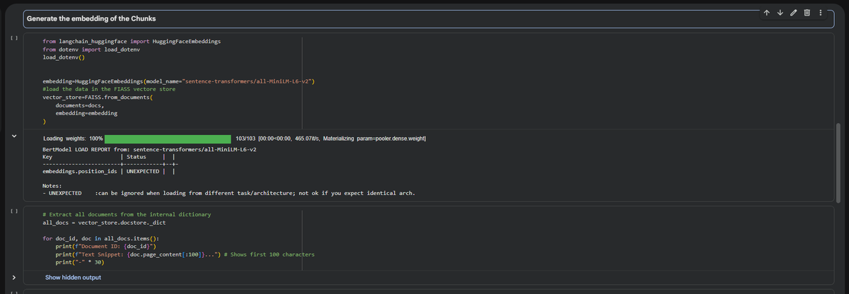 diwa810's tweet photo. Day 16 of #GenAI
Built a basic YouTube RAG bot
Transcript β Chunk β Embed β FAISS β Retrieve β Grounded prompt β LLM answer
Final chain: Prompt β LLM β Parser
Parallel runnable for efficiency
#RAG #LangChain #BuildInPublic #GenerativeAI #Python #ChatGPT #LLMs #GooglegenAI https://t.co/supe1ISmcf