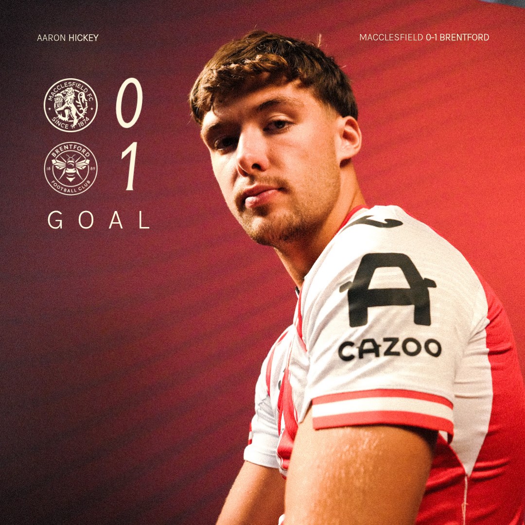 BrentfordFC's tweet photo. WE HAVE THE LEAD!!! https://t.co/N6r9CTZXXd