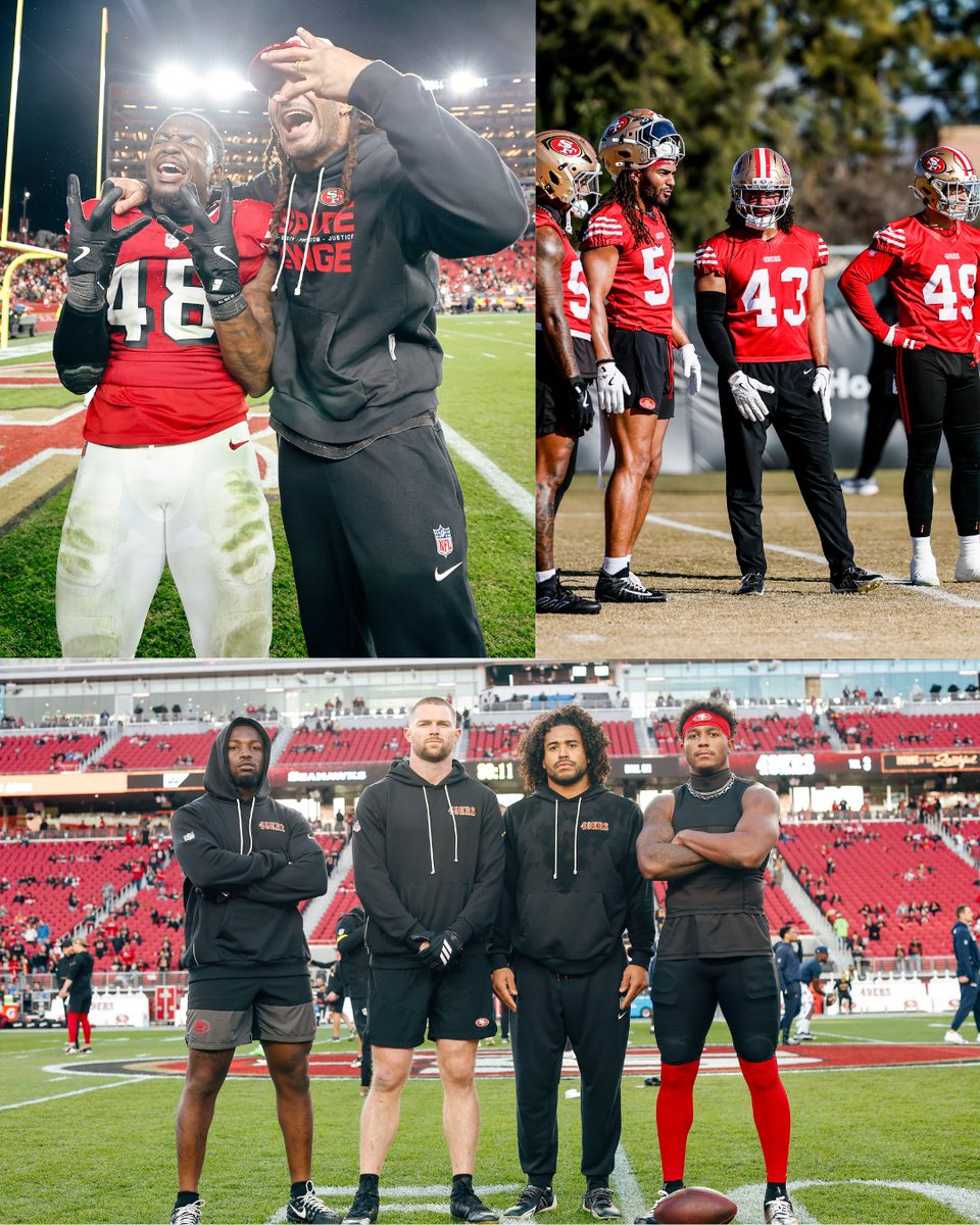 LBs brought the energy 😤