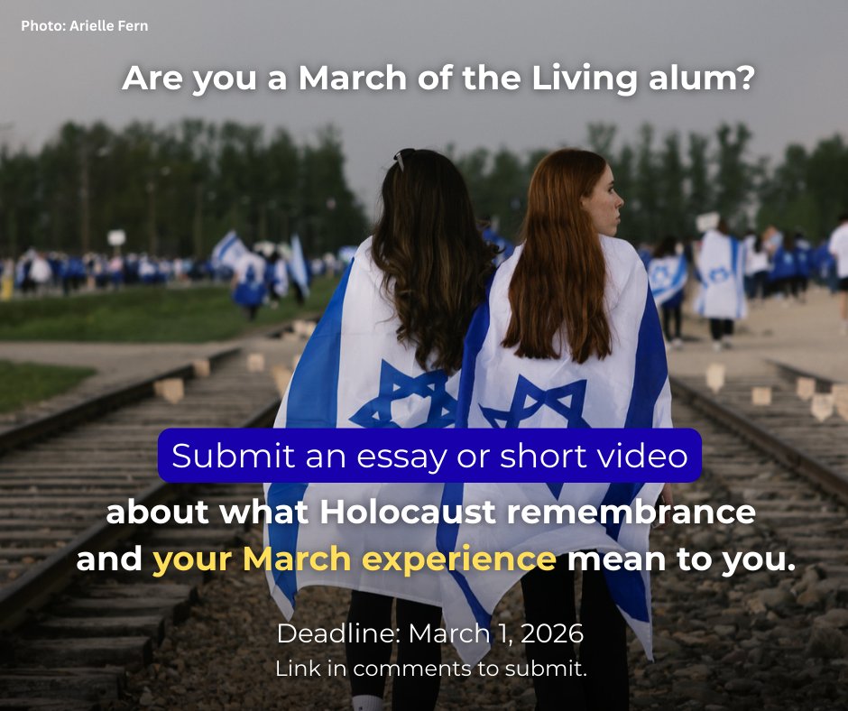 March of the Living 🎗️ tweet media