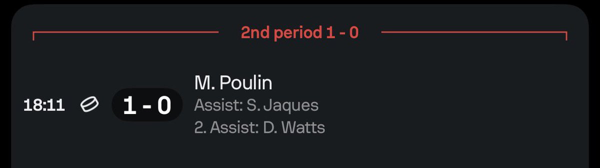 SharpReportHQ's tweet image. Cash this ✅. Congrats to Marie-Philip Poulin the ALL TIME LEADER goals scored in the Olympics! #Marie #MilanoCortinaOlympics2026