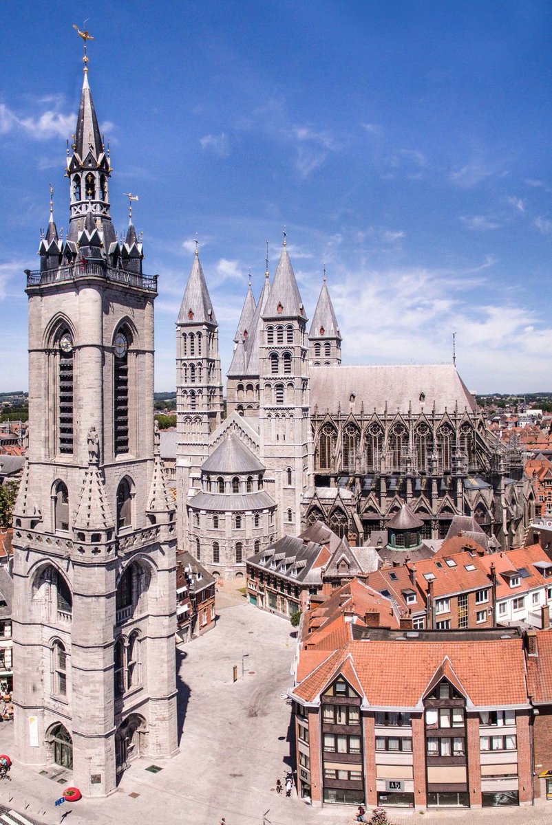 Cathedral of Notre-Dame of Tournai, Belgium