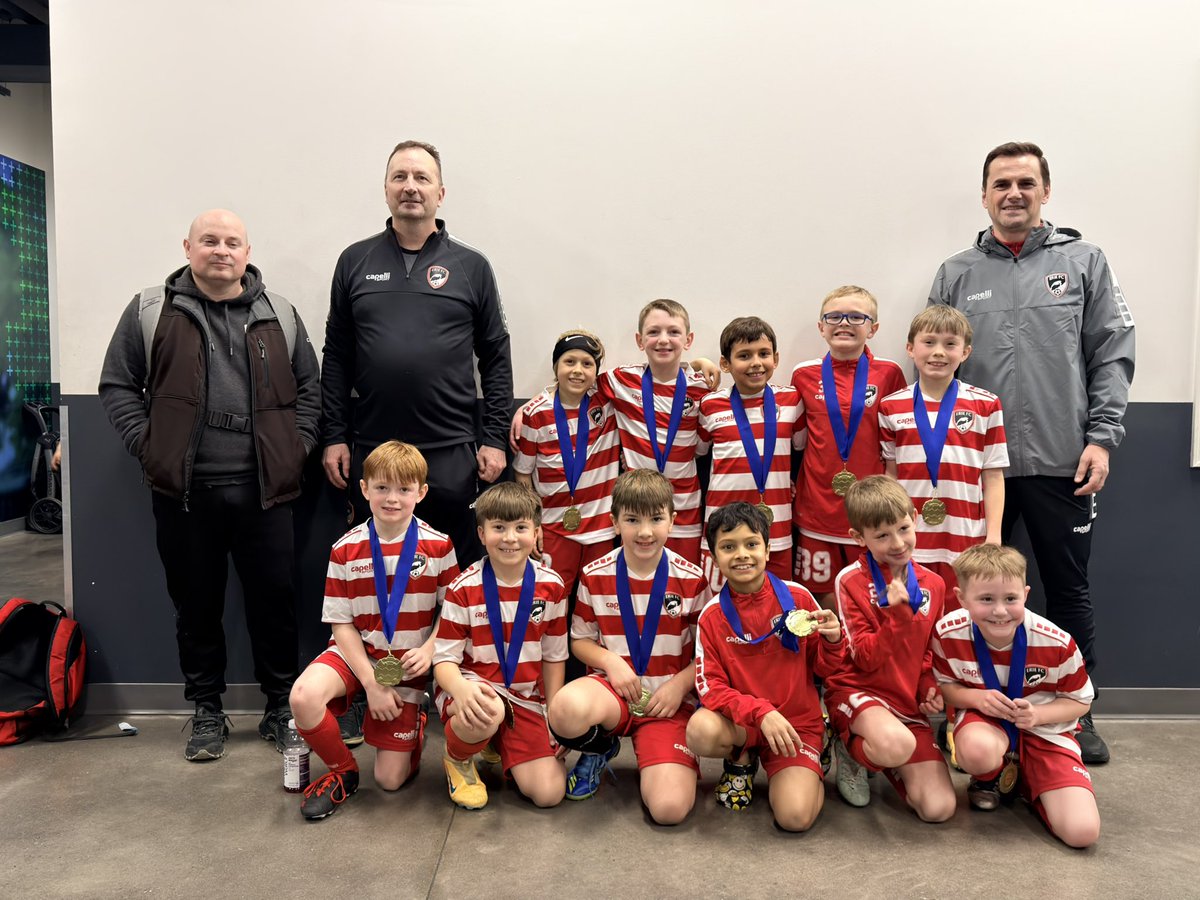 Our Erie FC U9 Boys finished as Champions of the Presidents’ Day invitational in Pittsburgh! Congratulations players and coaches🏆⚽️