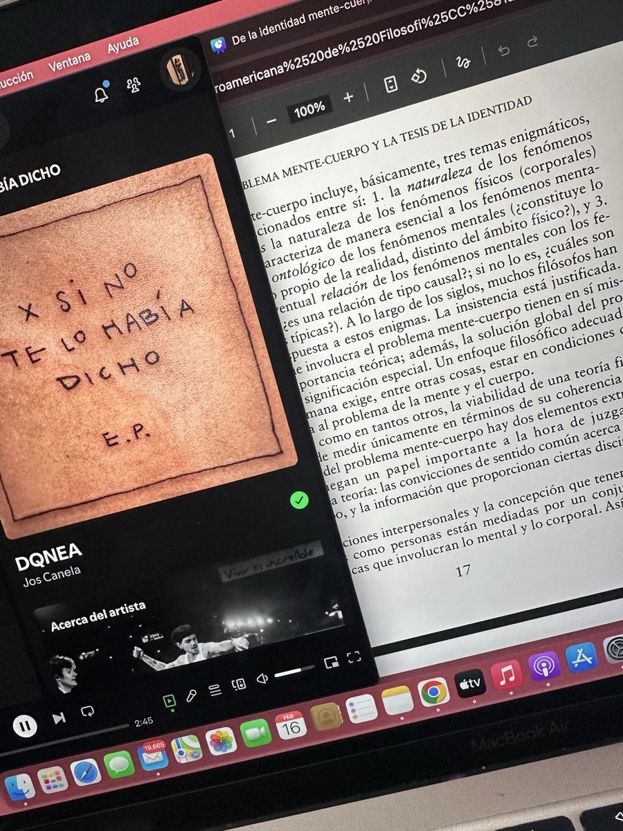 Si voy a valer madres en este semestre mínimo que sea con buena música 
<a href="/JosDice/">Jos Canela</a>