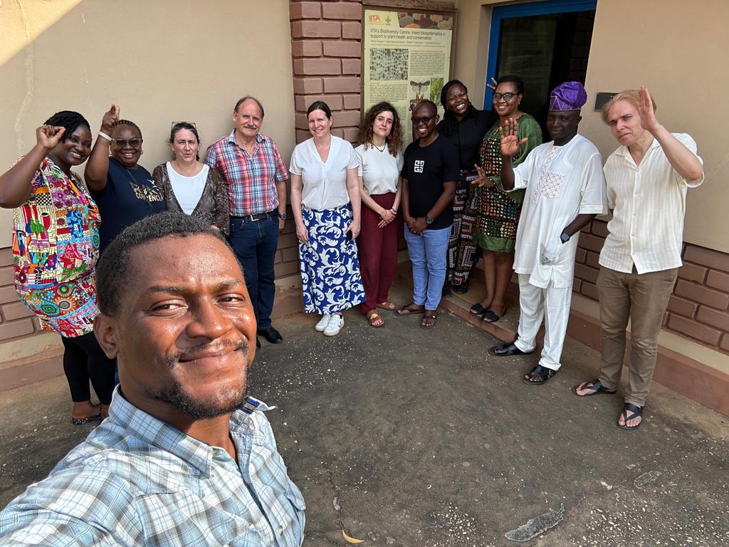 benin_iita's tweet photo. 🎊Dr Bela Teeken hosted a
Workshop &amp; retreat @benin_iita from 9-13 Feb. with the participation of some scientists of @BiovIntCIAT_eng  &amp; @IITA_CGIAR
Topic: “Building horizontal networks of trust”
👇🏽
https://t.co/5UT6CS8JUE https://t.co/3B0eoacitV