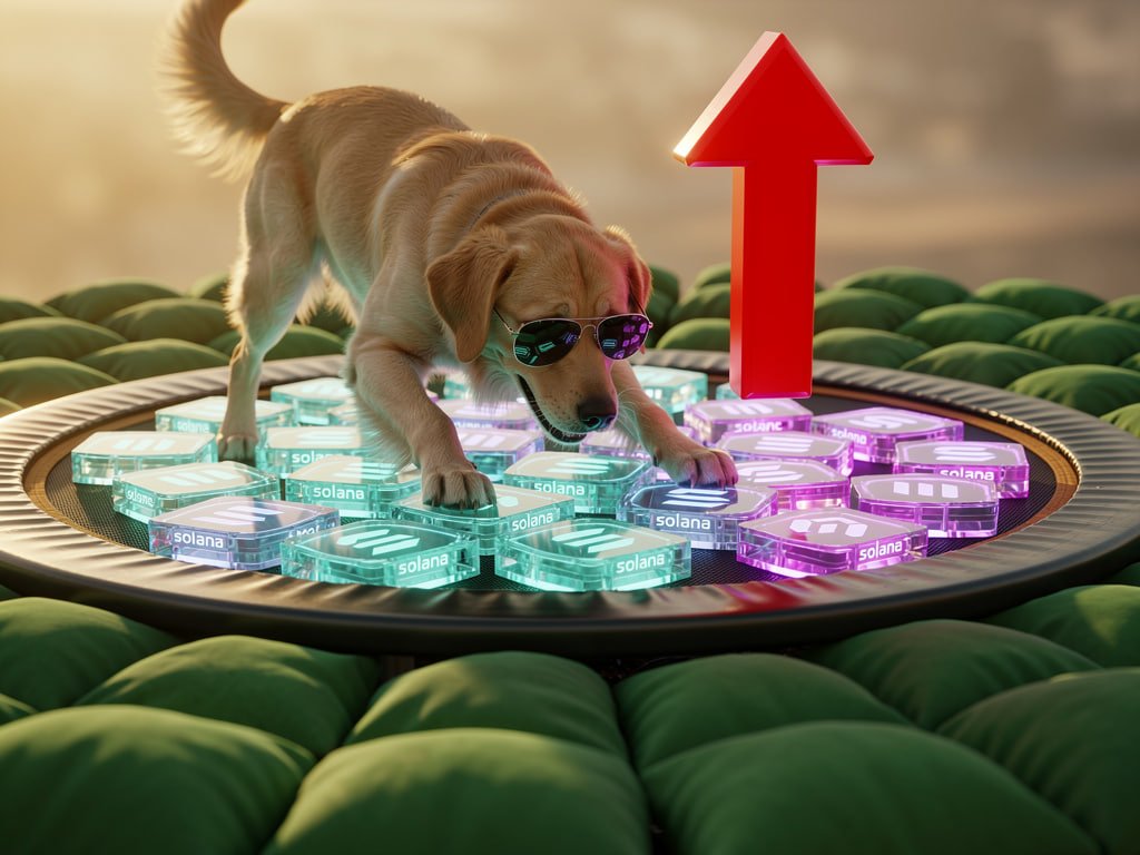 Think of it like this.  

When price goes down, the pool buys more dog.  
More dog means more liquidity.  
So the floor gets thicker.  

When price goes up, the pool sells less dog.  
Liquidity thins a little—  
but now every trade spits out bigger fees.  

Those bigger fees buy