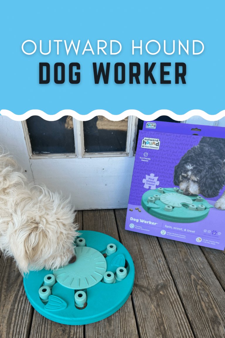 Are you looking for a dog toy that really makes your canine companion think? Here's our review of the Outward Hound Dog Worker by Nina Ottosson dogtipper.com/review-outward…