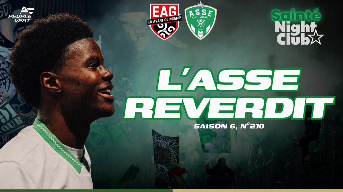 PeupleVertFr's tweet photo. 📺 REPLAY #210 : Le gros coup de l’ASSE dans la course à la L1 ! #ASSE

👥 @Kekehuette_, @BeTournier, Adrien Ponsard et @sbr_colin !

📺 Chaîne YouTube @PeupleVert.

🎧 Podcast : https://t.co/MwucRk8wle
 
📻 Radio des Verts @ActivRadio !

🔗 Lien Youtube : https://t.co/Yw473Zqa5j https://t.co/3FS8Ks3fLX