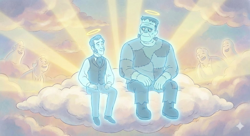 Philosophical Letters: A Divine Dialogue Between Victor Frankenstein And The Creature
#ItaloWritings
#Frankenstein
thecreativityofmywords.blogspot.com/2026/02/philos…