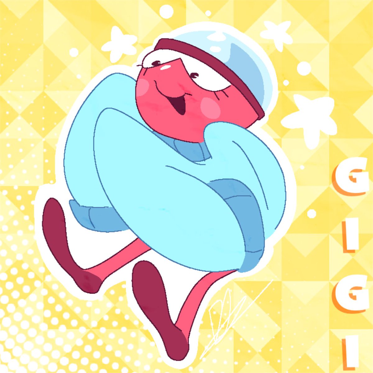 doozydotty's tweet image. Weeheehee Gigi 

#dandysworld #gigi