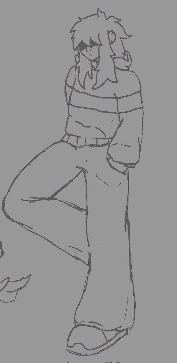 Redevolution4's tweet photo. @_senby_ I can't draw them unless they have long hair it just hurts to draw them without it (I made it even longer in darkworld form) https://t.co/3hbGfDYFbh