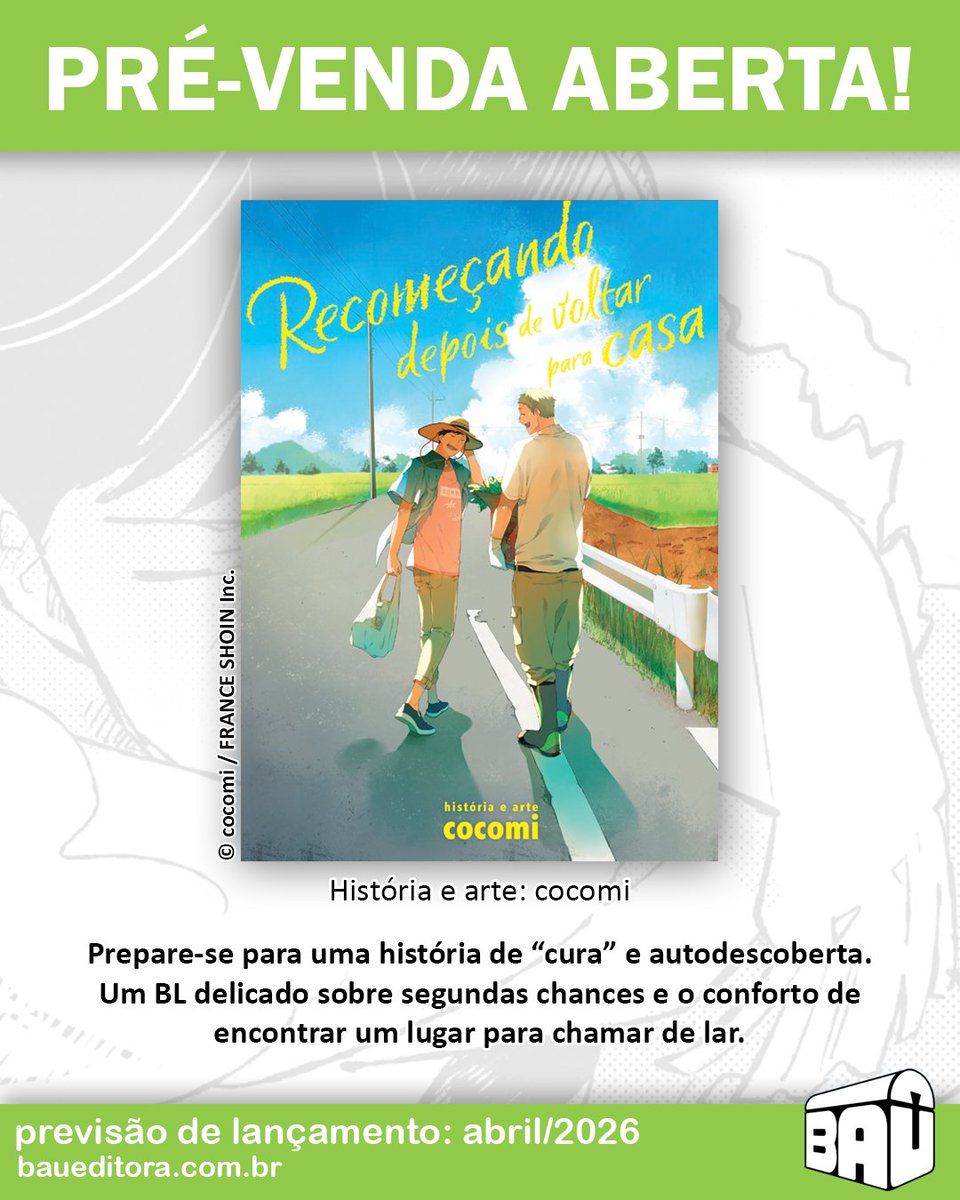 Baú Editora tweet media