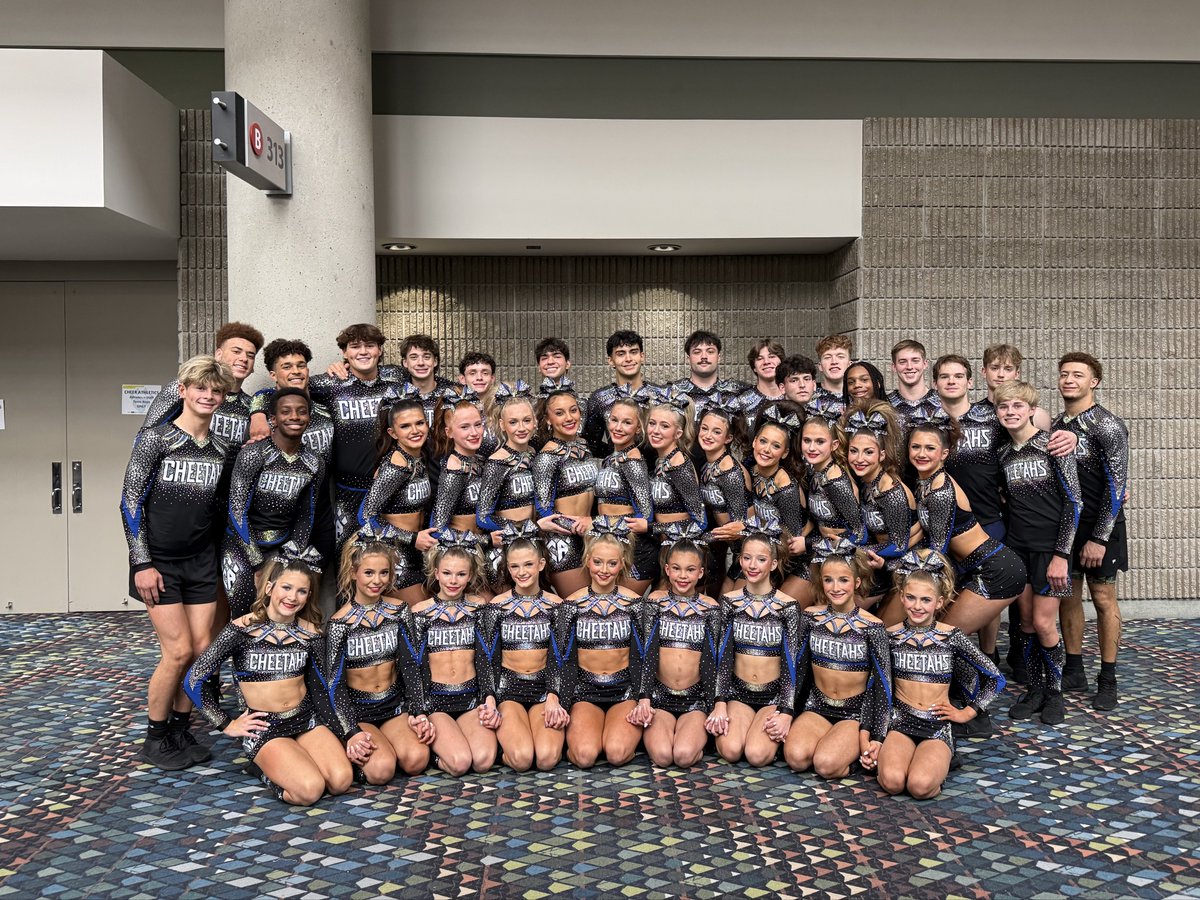 Cheer Athletics Cheetahs tweet media
