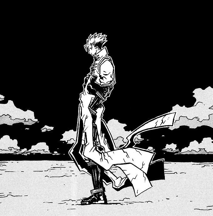 If Vash ever wrote a book, he should pick this for the title…
#trigun #vashthestampede