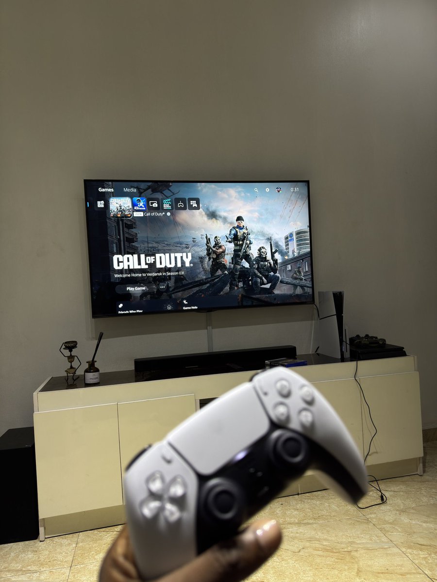 Every man should have a console, don’t ask me why.