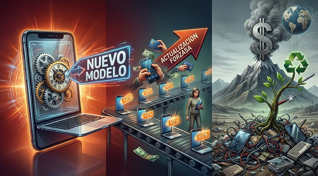 elinform4tico's tweet photo. A que en tu casa tienen aún la batidora de los 80 y funciona. ¿Sabes por qué has tenido 3 móviles en 4 años?
No es casualidad, no eres tú, es la #ObsolescenciaProgramada. Ahora son fabricados para morir 🛠️⏳ y alimentar el consumo 📉📱
Te lo cuentan aquí👇
https://t.co/XyKemv7qvt https://t.co/48SrYw9jS9