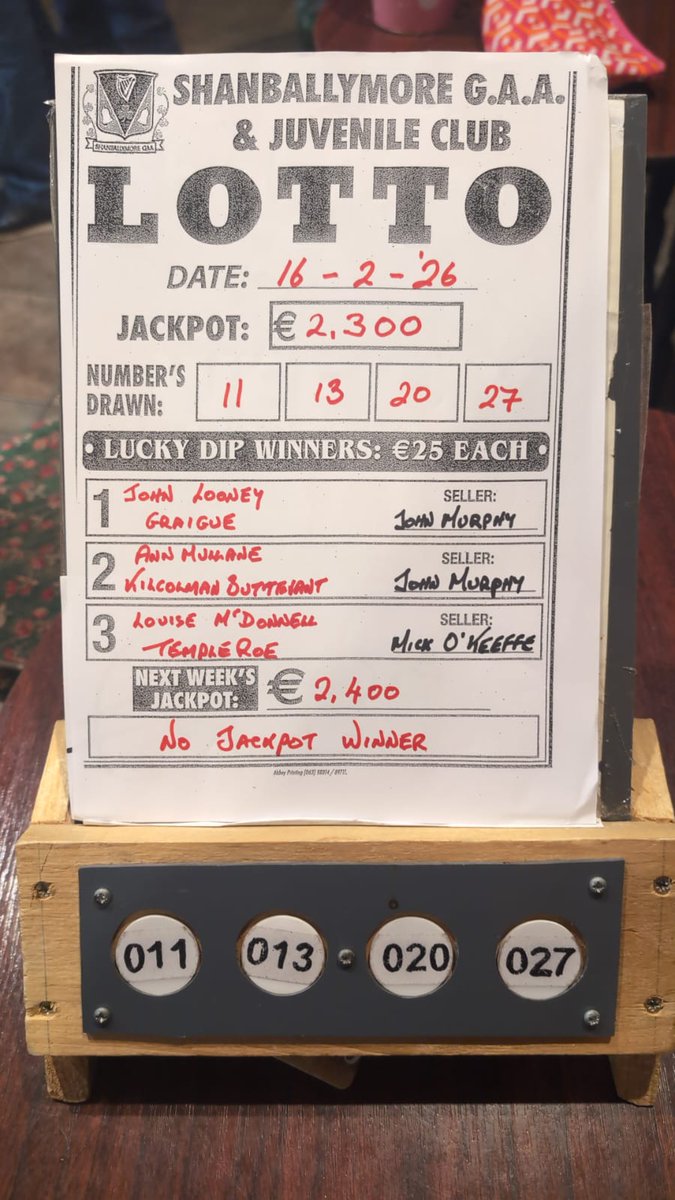 Shanballymore GAA tweet media