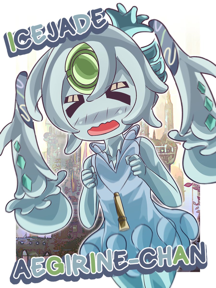 Sendencea_1's tweet photo. Aegirine-chan is flustered today as well! 💎

#YuGiOh #遊戯王OCG #OCGファンアート https://t.co/UlVsY3uDvF
