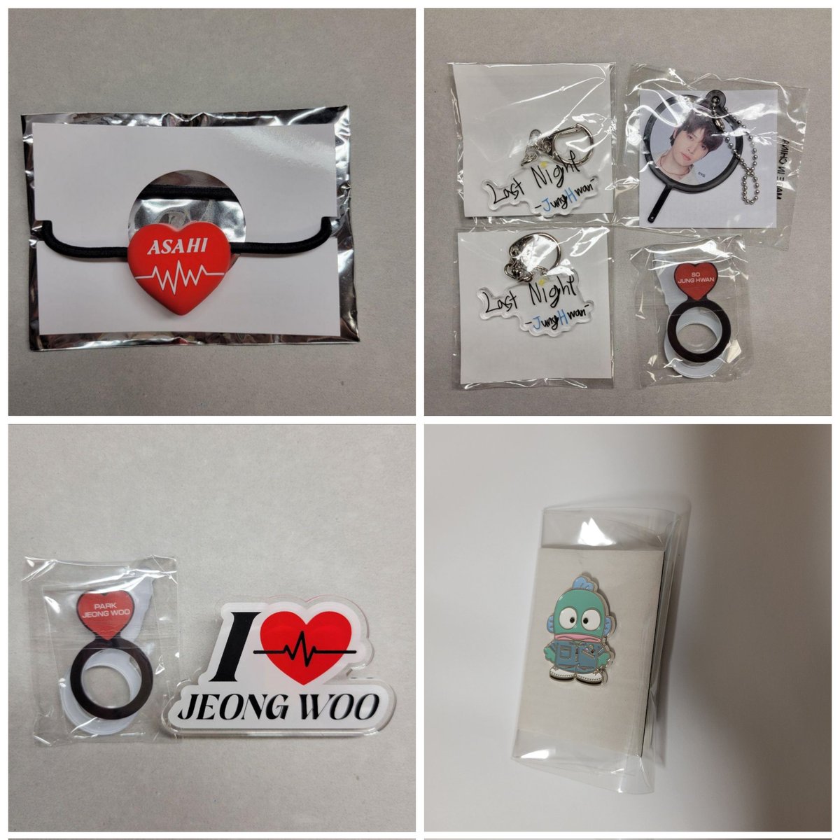 TREASURE 交換 ラキドロ トレカ pulse on 京セラ pop up 【譲】画像1~3