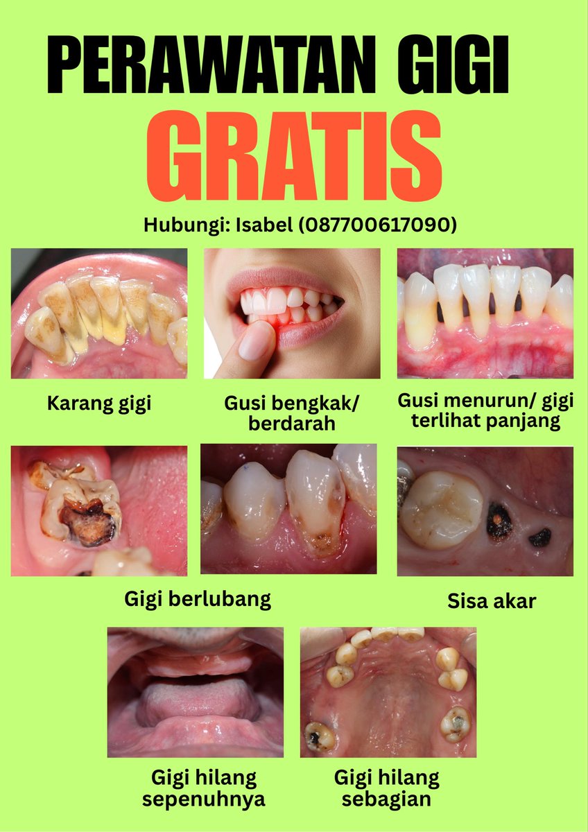 Dental co-assistant tweet media