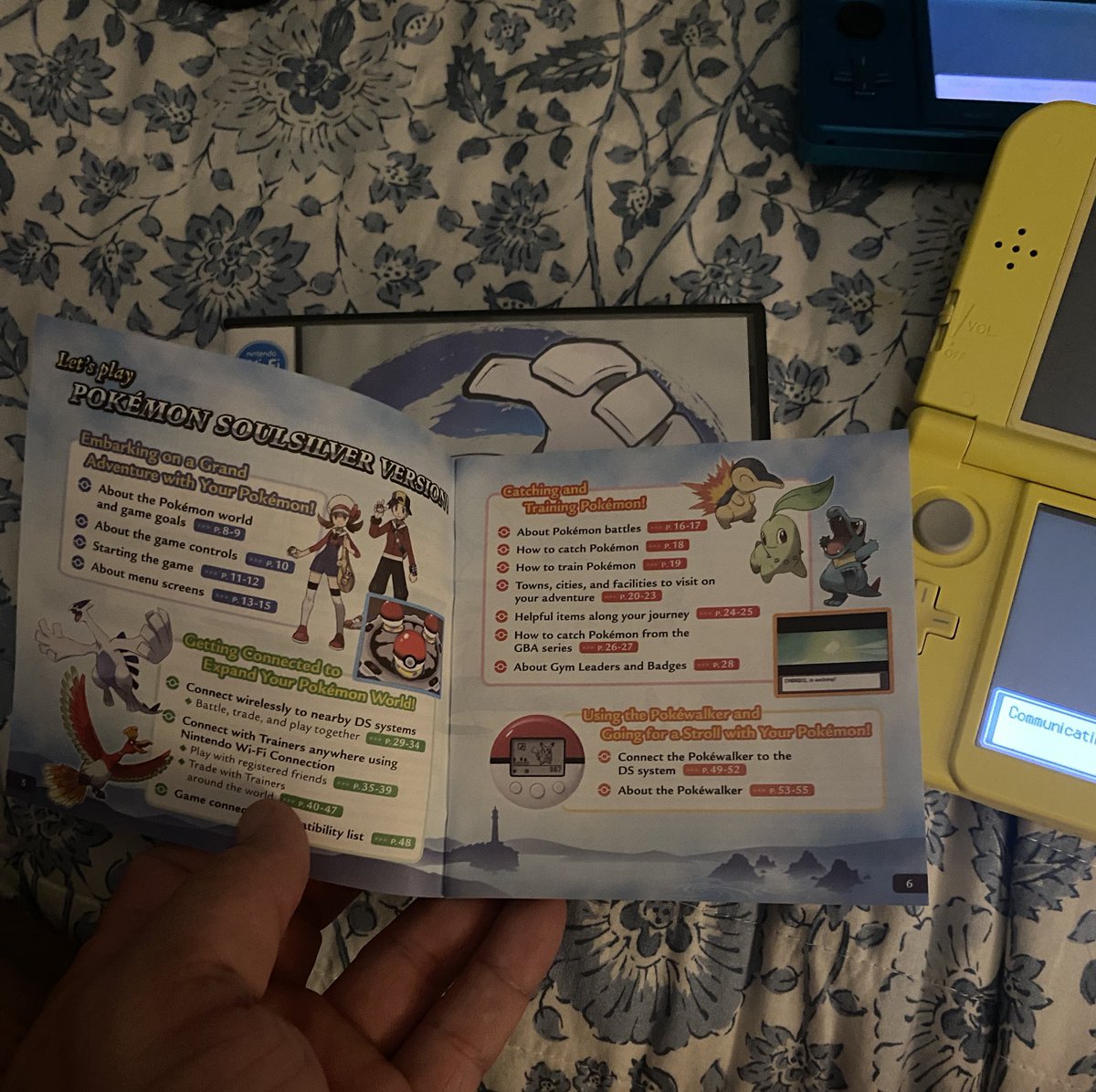 I used to love reading these booklets on the way home from getting a new Pokémon game