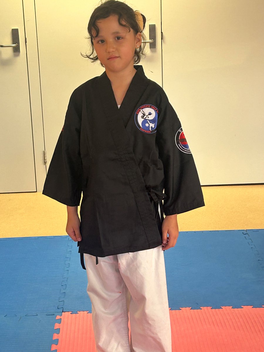 centenaryma's tweet photo. Yuna moved from our Wallabies class to the Falcons recently.   Big changes to the training and syllabus ahead, but if anyone can do it, Yuna can.   Congratulations Yuna.    #Hapkido #mountommaneyhub #selfdefence #centenarycommunityconnections #hapkidotraining #hapkidoforkids https://t.co/VwWnU2tAFW