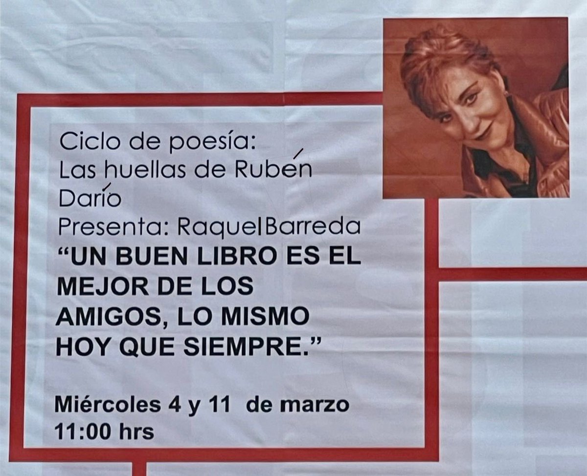 Los esperamos para penetrar en la vida y obra de Rubén Darío.
📚📚

<a href="/museotrotskymex/">Museo León Trotsky</a> 

#circulodelectura
#rubendario