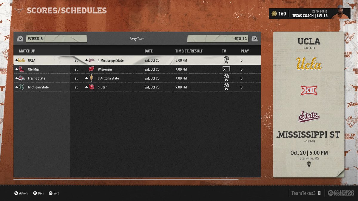 GRIDIRON NCAA 26 League Office tweet media