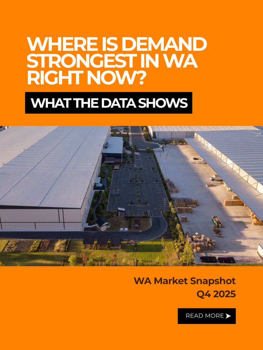 MVPCommercial's tweet photo. Not all asset classes are moving the same.

𝗜𝗻 𝗪𝗔 𝗮𝘀 𝗮𝘁 𝗤𝟰 𝟮𝟬𝟮𝟱:
Industrial leads with tight vacancy + strong demand.
Retail is location driven.
Office is selective — quality space leases, older stock lags.

For a confidential conversation, call ☎️ (08) 9337 6484. https://t.co/Bajo7IHpam