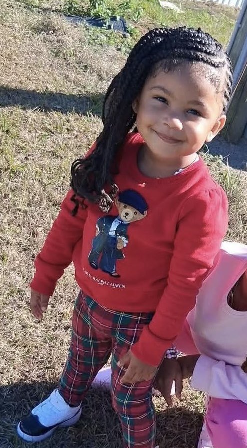Genises Nova Reid (3) was reported missing early Monday, and authorities are asking for information from anyone who has seen the child in the past 30 days. 

The search began about 3am in Enterprise, Alabama, when her mother told police that the family awoke to find Genises