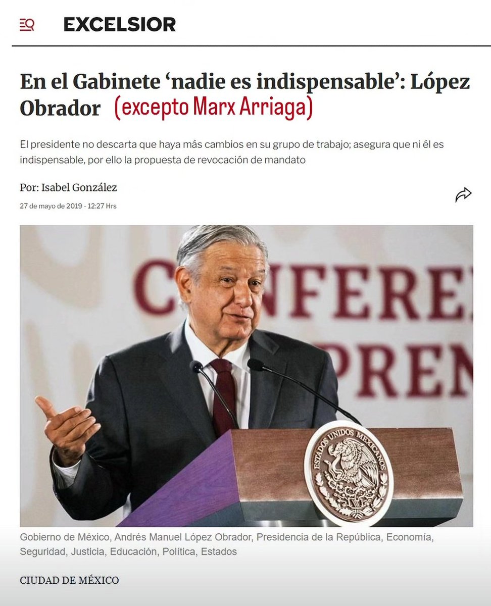 Cómo olvidar cuando AMLO dijo: