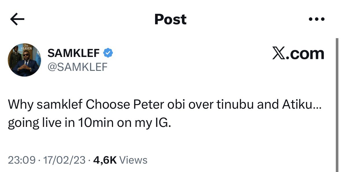<a href="/SAMKLEF/">HIGHEST KING SAMKLEF</a> Pick your preferred language for the selling cos we clearly can’t use English 

Imbecile